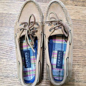 Leather Sperry Top Siders